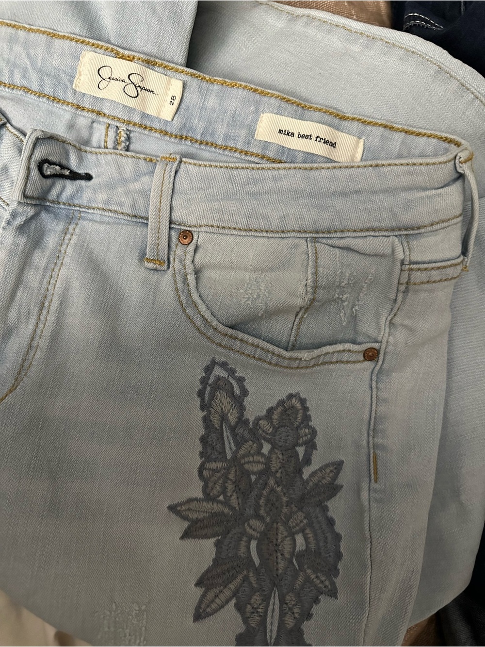 *HUGE DENIM BUNDLE* Women’s Multi-brand 12 pairs! - Picture 12 of 15